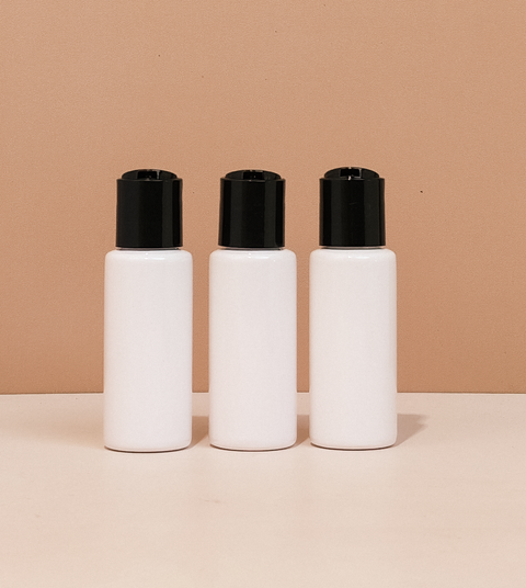60Ml Pet Bottle With Black Press Cap