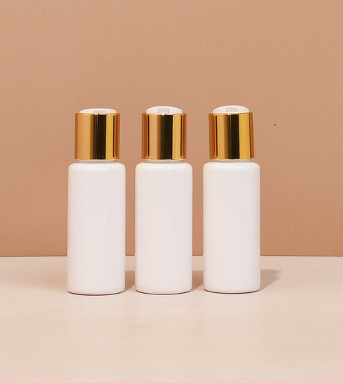 60Ml Pet Bottle With Gold Press Cap