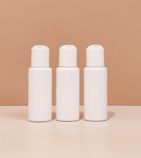 60Ml Pet Bottle With White Press Cap