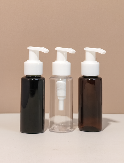 60Ml Pet Bottle With Old White Lotion Pumps