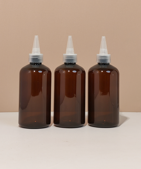 250Ml Short Pet Bottle With Clear Applicator