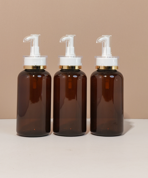 250Ml Short Pet Bottle With Lux Pump