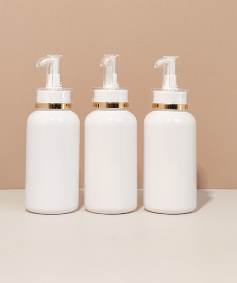 250Ml Short Pet Bottle With Lux Pump