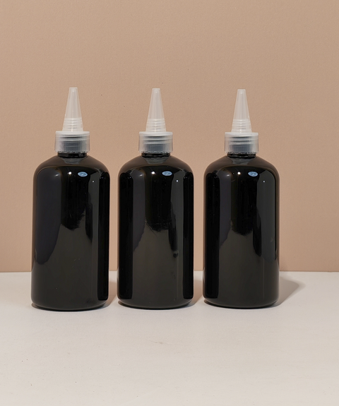 250Ml Short Pet Bottle With Clear Applicator