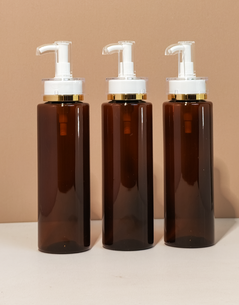 250Ml Tall Pet Bottle With Lux Pump