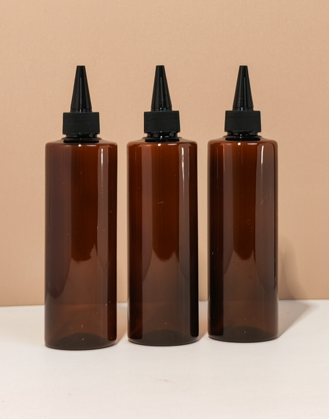 250Ml Tall Pet Bottle With Black Applicator