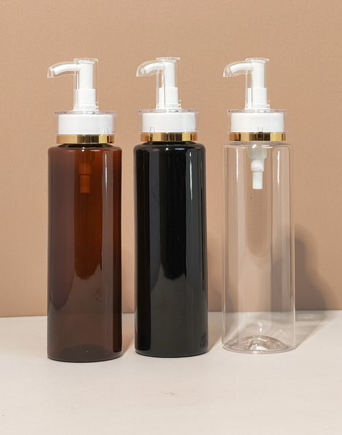 250Ml Tall Pet Bottle With Lux Pump