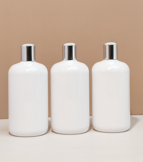 500Ml Short Pet Bottle With Silver Press Cap