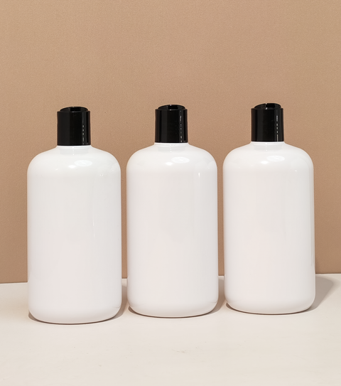 500Ml Short Pet Bottle With Black Press Cap