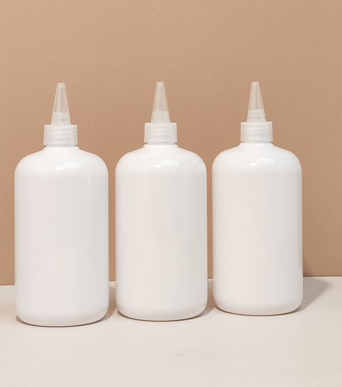500Ml Short Pet Bottle With Clear Applicator