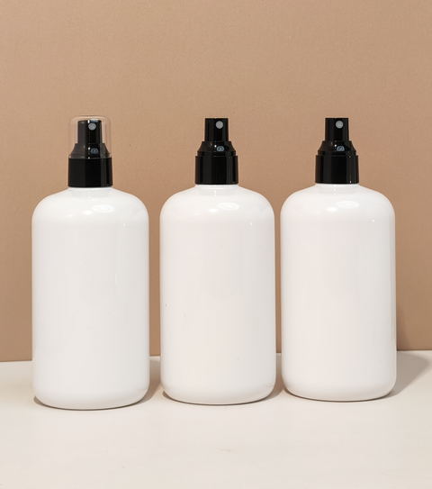 500Ml Short Pet Bottle With Black Mist Spray
