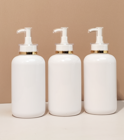 500Ml Short Pet Bottle With Lux Pump
