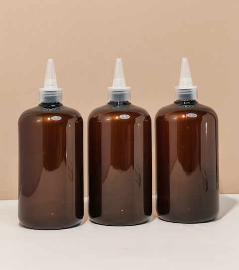 500Ml Short Pet Bottle With Clear Applicator