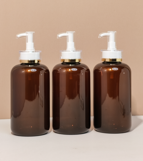 500Ml Short Pet Bottle With Lux Pump