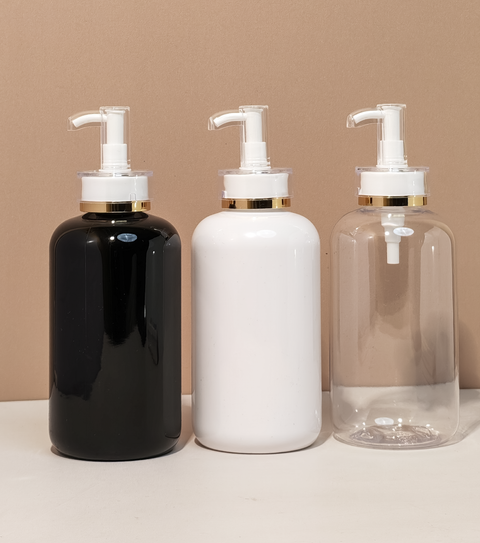 500Ml Short Pet Bottle With Lux Pump