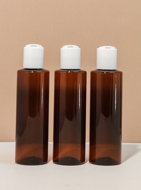 150Ml Pet Bottle With White Press Cap