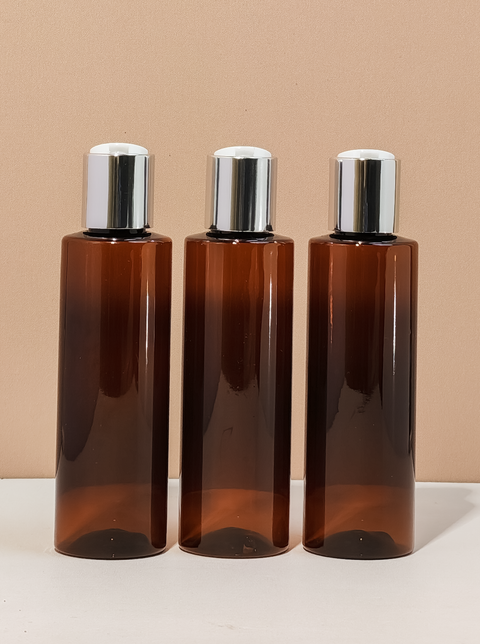 150Ml Pet Bottle With Silver Press Cap