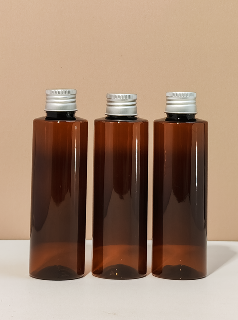 150ml Pet Bottle with Silver Aluminium Screw Cap