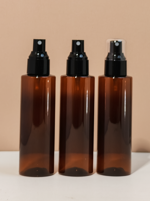 150Ml Pet Bottle With Black Mist Spray