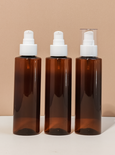 150Ml Pet Bottle With White Treatment Pump
