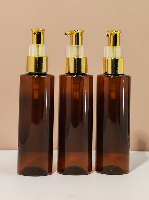 150Ml With All Gold Lotion Pump