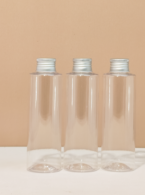 150ml Pet Bottle with Silver Aluminium Screw Cap