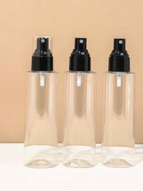 150Ml Pet Bottle With Black Mist Spray