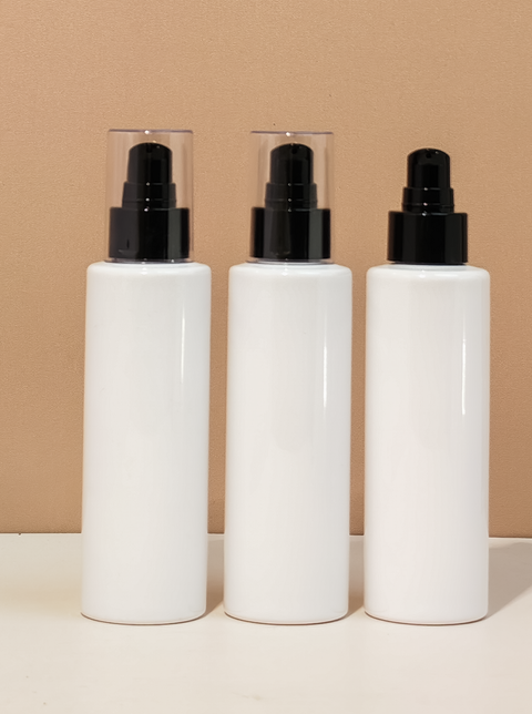 150Ml Pet Bottle With Black Treatment Pump