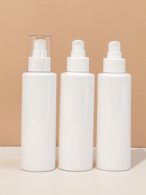 150Ml Pet Bottle With White Treatment Pump