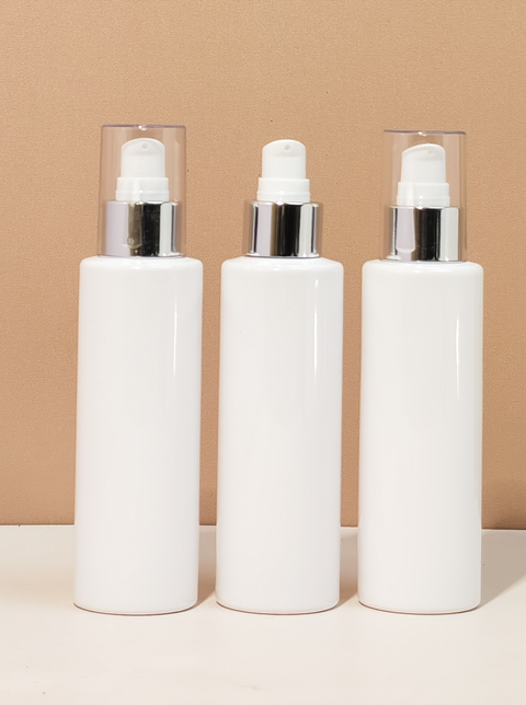 150Ml Pet Bottle With Silver Treatment Pump