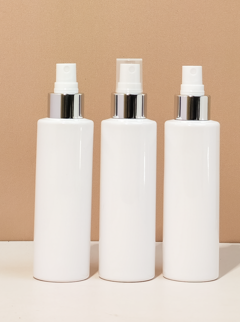150Ml Pet Bottle With Silver Mist Spray