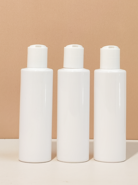 150Ml Pet Bottle With White Press Cap