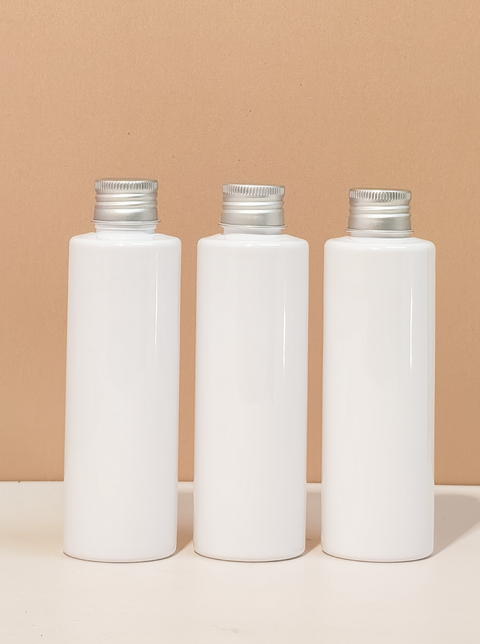 150ml Pet Bottle with Silver Aluminium Screw Cap