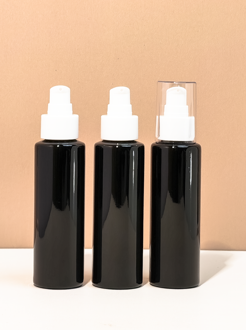 100Ml Pet Bottle With White Treatment Pump