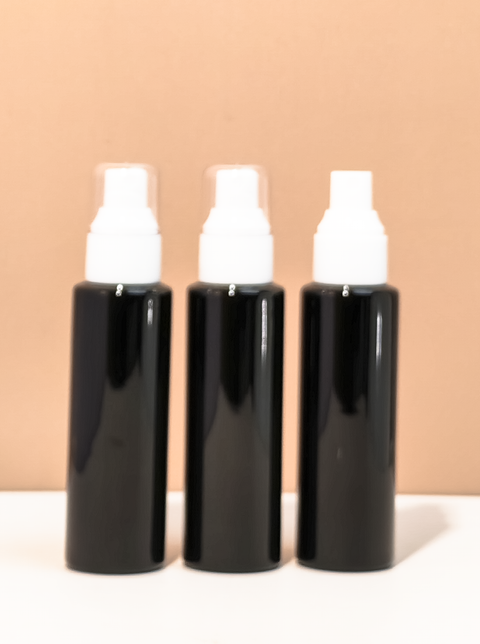 100Ml Pet Bottle With White Mist Spray