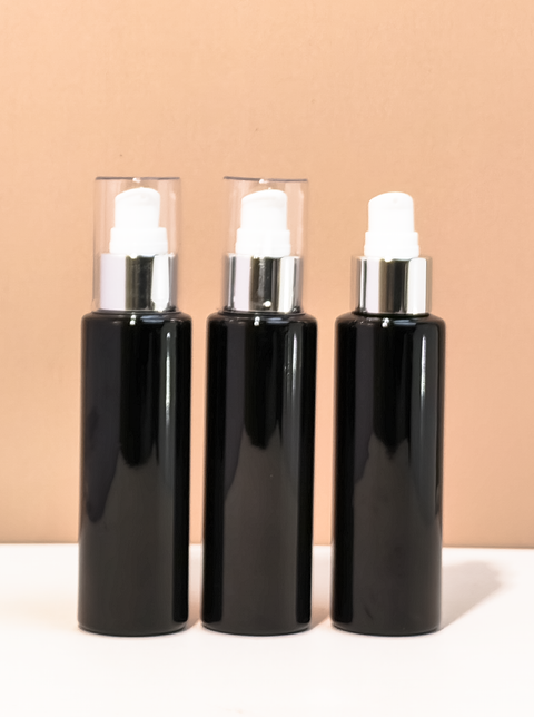 100Ml Pet Bottle With Silver Treatment Pump