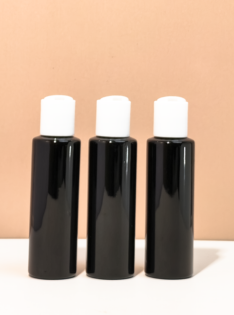 100Ml Pet Bottle With White Press Cap