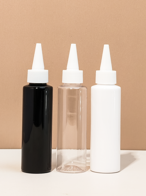 100Ml Pet Bottle With White Applicator