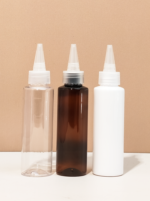 100Ml Pet Bottle With Clear Applicator