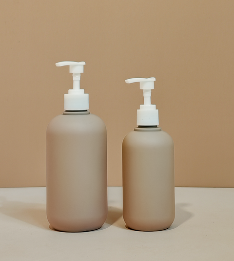 Soft Touch Grey Bottle