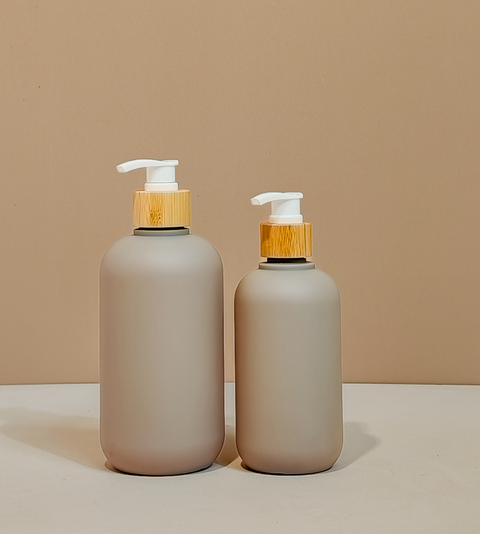 Soft Touch Grey Bottle