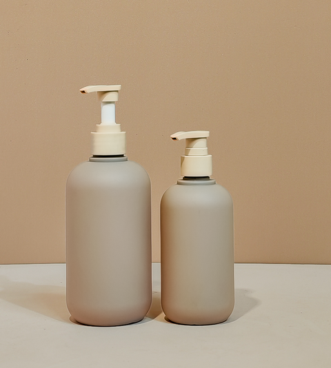 Soft Touch Grey Bottle